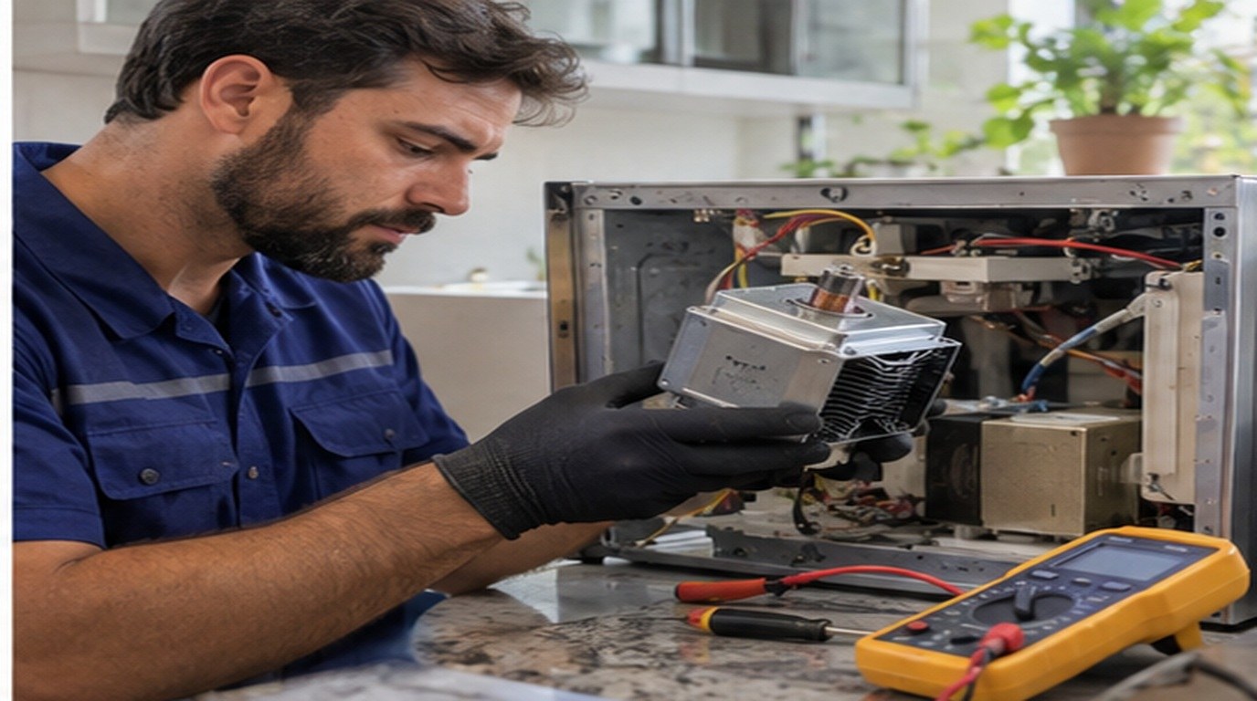 Conserto de micro-ondas em Governador Valadares‑MG: troca do magnetron